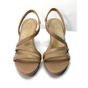 Naturalizer Women's Brenta Strappy Dress Sandals Creme Brulee Size 9M NWT/BOX